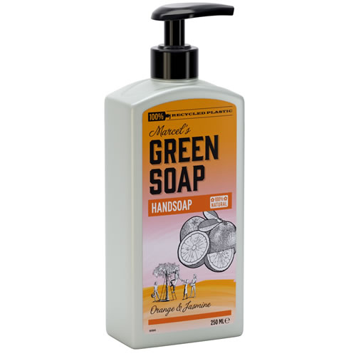 M.Green soap Handzeep sinaasappel & jasmijn 250ml
